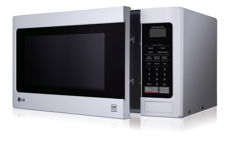 LG 40L White Rounded Corner Cavity Microwave Oven , MS4042GR, thumbnail 2