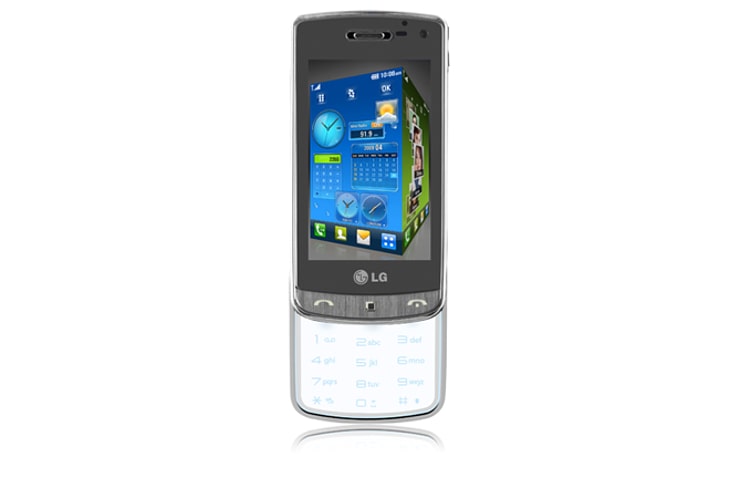 LG Touch Screen mobile phone with transparent designed keypad., GD900, thumbnail 2
