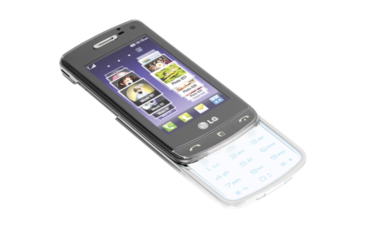 LG Touch Screen mobile phone with transparent designed keypad., GD900, thumbnail 3