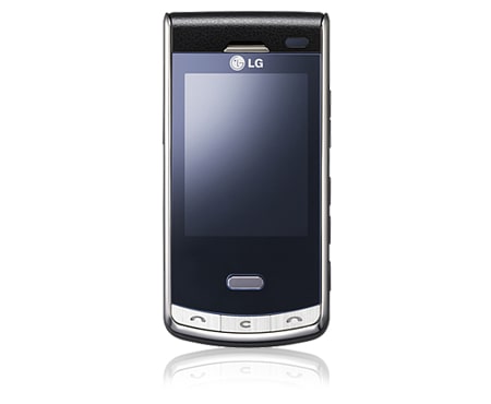 LG The Secret with Tempered Glass & Carbon Fibre, Neon Touch Navigation,Slim 5MP Camera,and Google Package, KF750