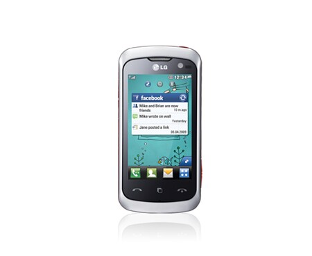 LG 3” Touch Screen Phone with 4GB internal Memory & Social Networking, KM570