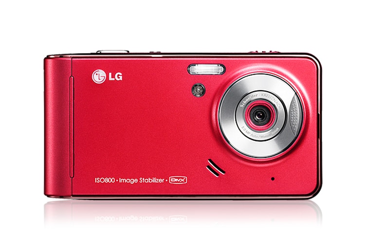 LG The Viewty has a high end 5MP camera,Handwriting Recognition & Editing,3'' Full Touch Screen & Mobile XD™, KU990 Red, thumbnail 1