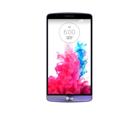 LG 5.5” Quad HD Screen, 13 MP Camera, Android KitKat, LG G3 (D855) Moon Violet