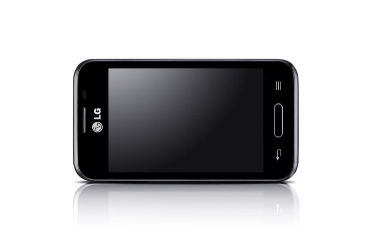 LG 3.5” Screen, 3MP Camera, Android KitKat, LG L40 (D160F) BLACK, thumbnail 2