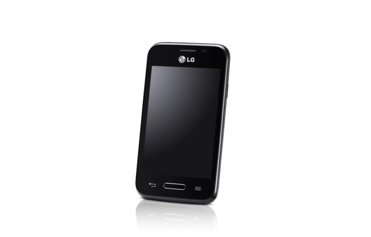 LG 3.5” Screen, 3MP Camera, Android KitKat, LG L40 (D160F) BLACK, thumbnail 3