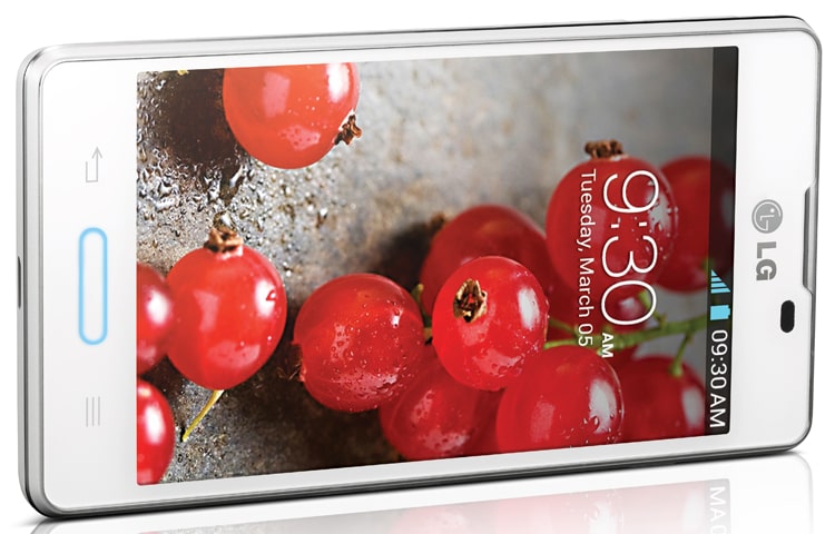 LG 4.0'' Screen 5MP Camera Android, LG Optimus L5II (E450F) White, thumbnail 4