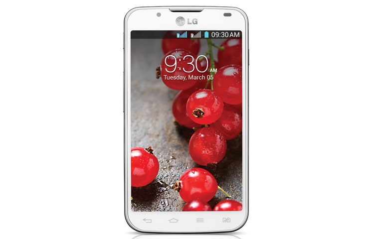 LG 4.3'' Screen 8MP Camera Android Dual SIM, LG Optimus L7II (P716) White, thumbnail 1
