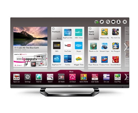 LG 32'' (80cm) Full HD 3D LED LCD TV, 32LM6410