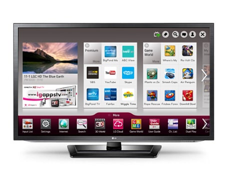 LG 47'' (119cm) Full HD 3D LED LCD TV, 47LM6200