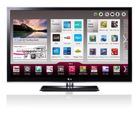 LG 60'' (152cm) Full HD 3D Plasma TV with THX3D Display, 60PZ950
