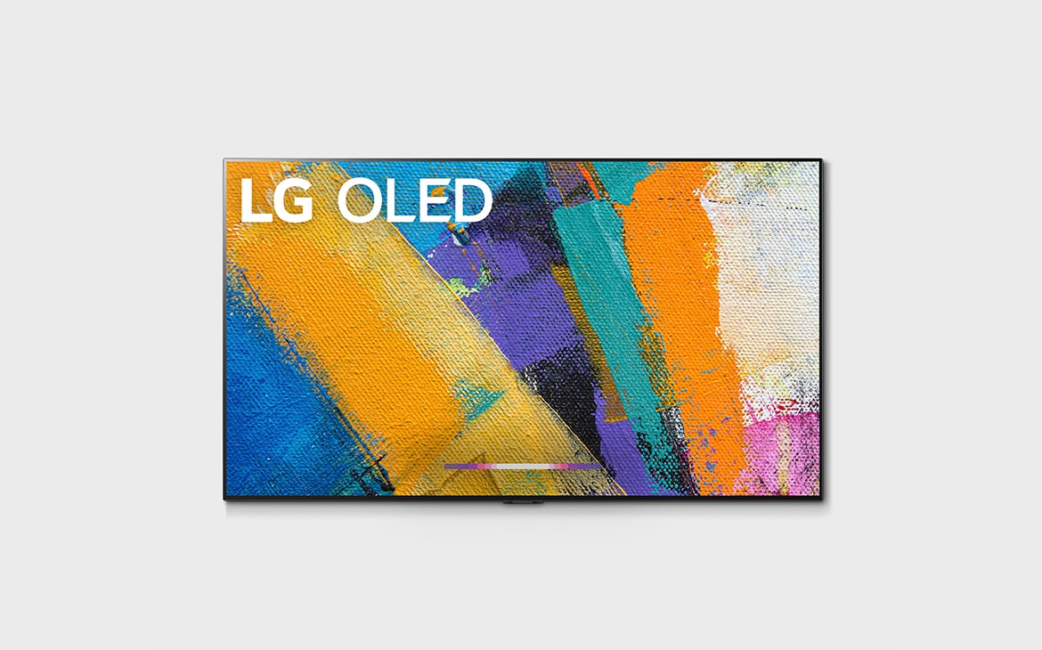 LG GX 55 inch with Gallery Design 4K Smart Self-Lit OLED TV w/ AI ThinQ®, OLED55GXPTA