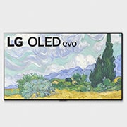 LG G1 77 inch OLED evo TV with Self Lit OLED Pixels, OLED77G1PTA front view with infill, OLED77G1PTA-PACK, thumbnail 2