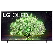 LG A1 65 inch 4K Smart Self-Lit OLED TV w/ AI ThinQ®, OLED65A1PTA front view with infill, OLED65A1PTA, thumbnail 2