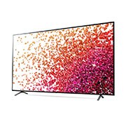 LG NANO75 Series 75 inch 4K TV w/ AI ThinQ®, 75NANO75TPA -30degree left side view , 75NANO75TPA, thumbnail 2