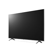 LG UQ90 65 inch 4K Smart UHD TV, 30 degree side view with infill image, 65UQ9000PSD, thumbnail 3