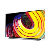 LG CS 55 inch 4K OLED TV with Self-Lit OLED Pixels, Slightly-angled side view , OLED55CSPSA, thumbnail 2
