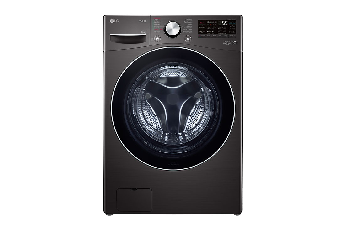 LG 14kg Front Load Washing Machine with  Steam+ and Turbo Clean™, WXL-1014B, thumbnail 14