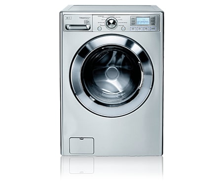 LG 10kg Stainles Steel Steam Washer with 10 Year Direct Drive Motor Warranty (WELS 4.5 Star, 86 Litres per wash), WD13050SD