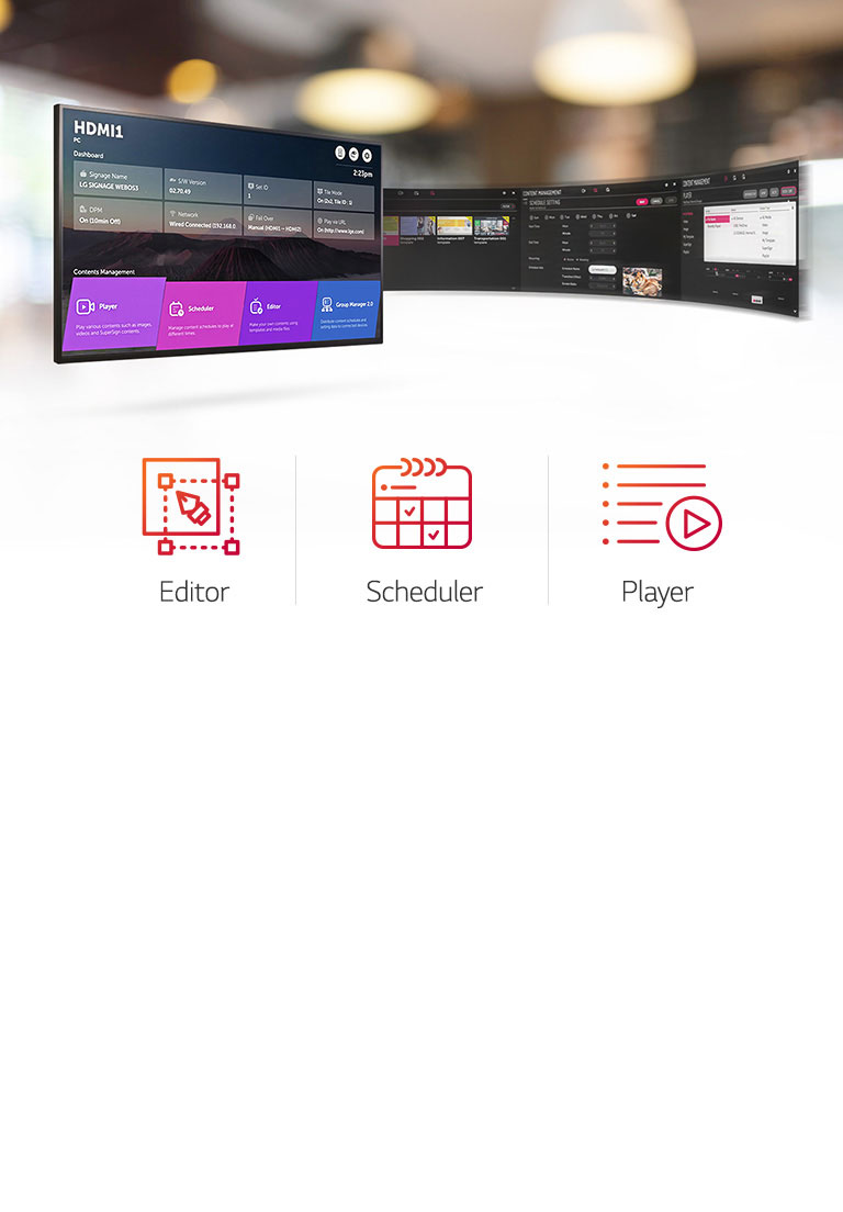 Easy Contents Management<br>2