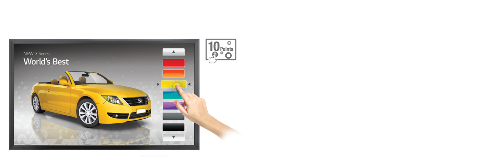 Built-in Interactive Touch<br>1