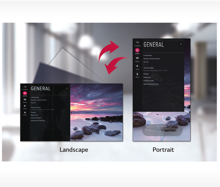 Dedicated GUI for Portrait Orientation2