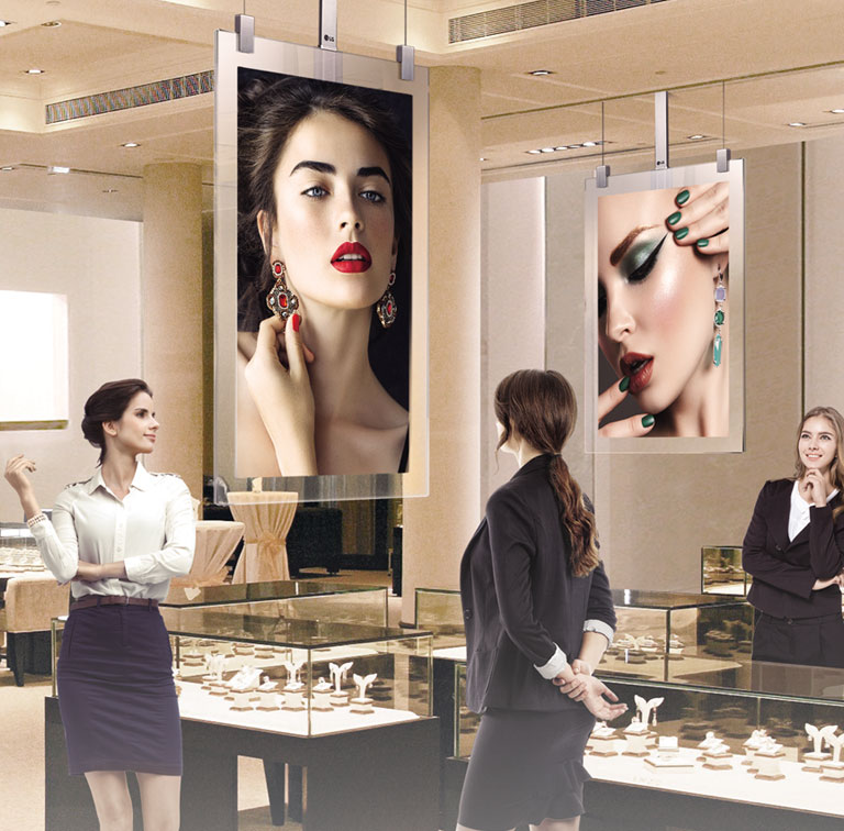 Artistic Space beyond Display LG OLED Signage 2