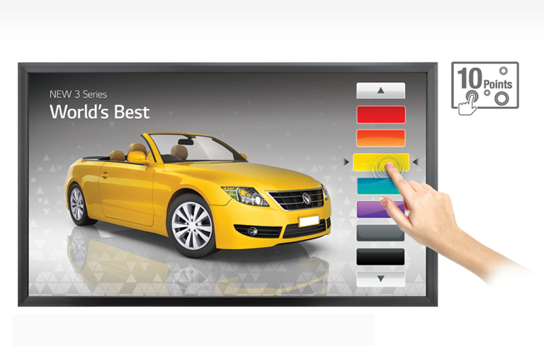 Built-in Interactive Touch<br>2