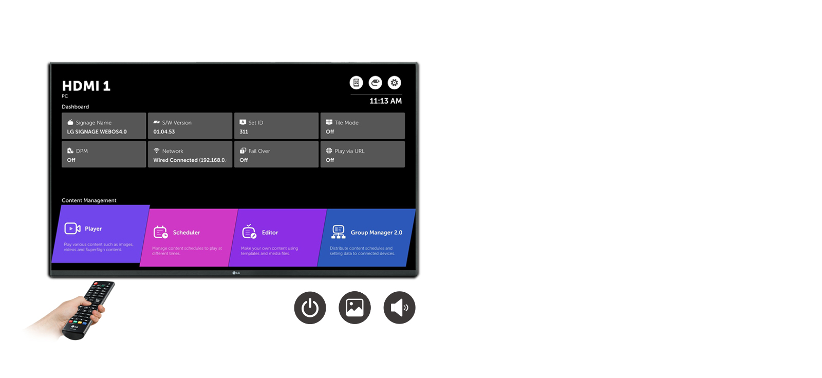 Easy Remote Control Support<br>1