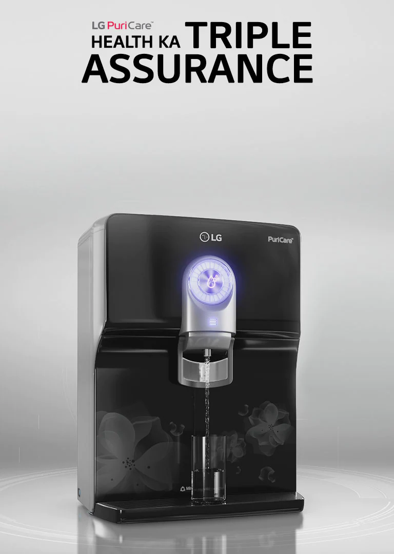 LG Water Purifiers Triple Assurance