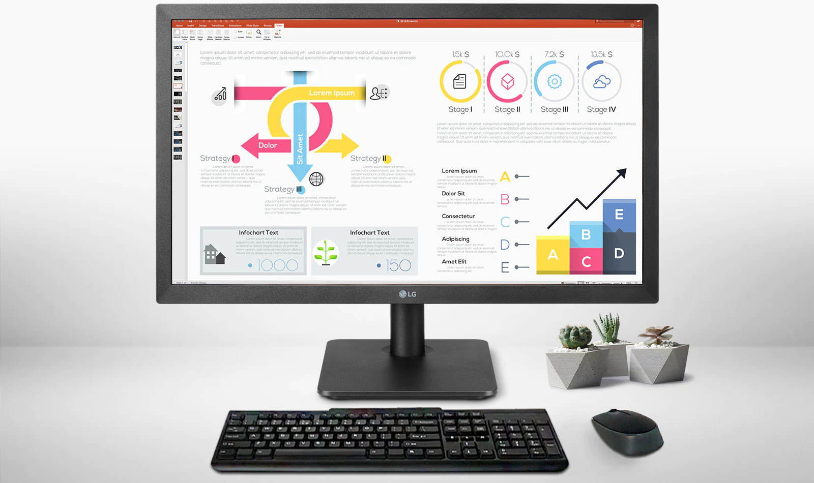 21.5" Full HD Display : Vibrant and Accurate Color.