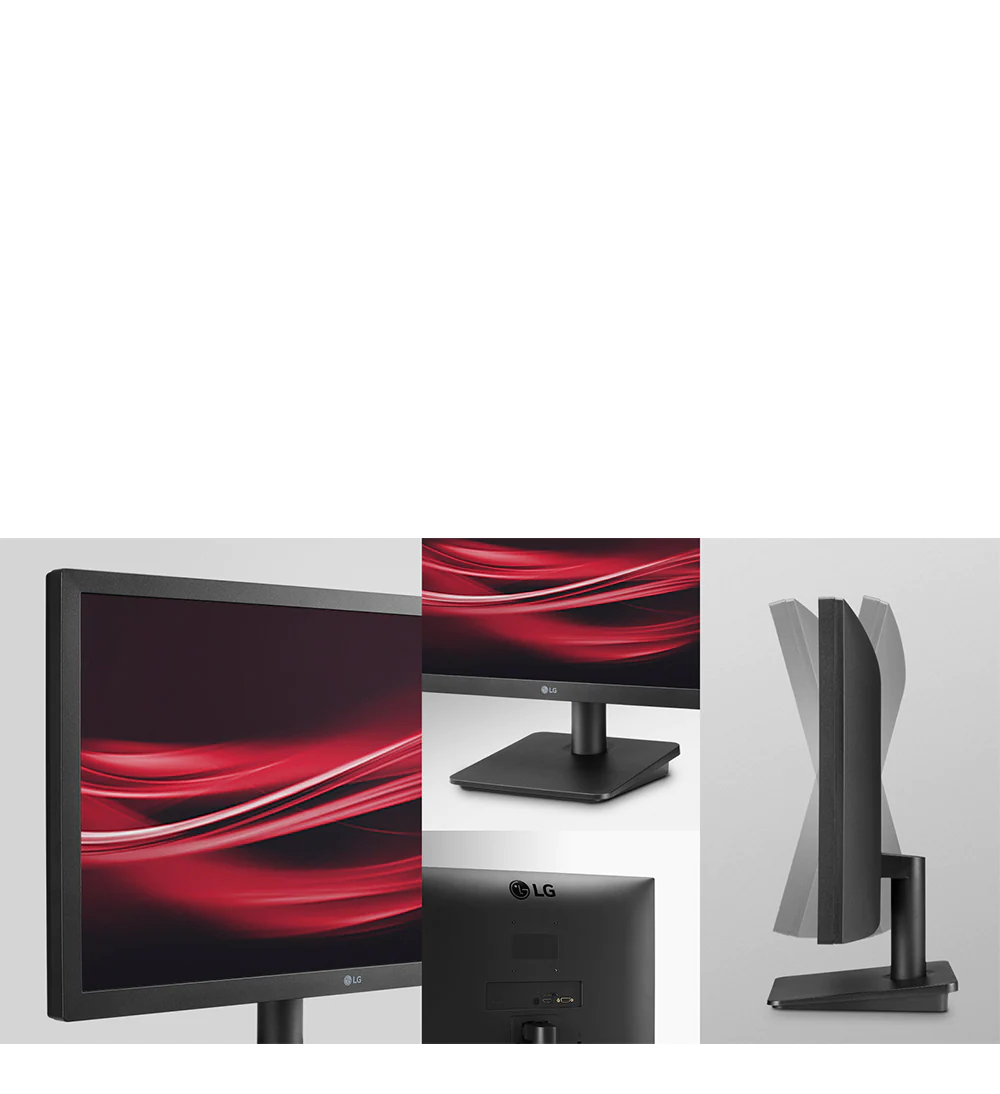 Ergonomic design with features of Narrow Bezel and tilt.