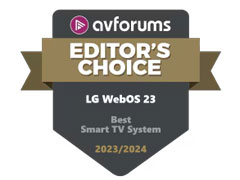 AVForums Editor's Choice Awards logo	