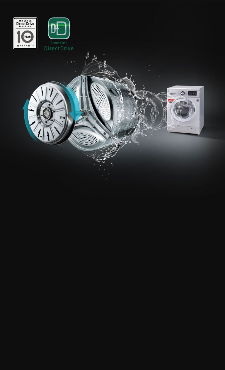 LG F1208NMTS Inverter Direct Drive