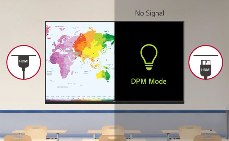Display Power Management function to manage power more efficiently.