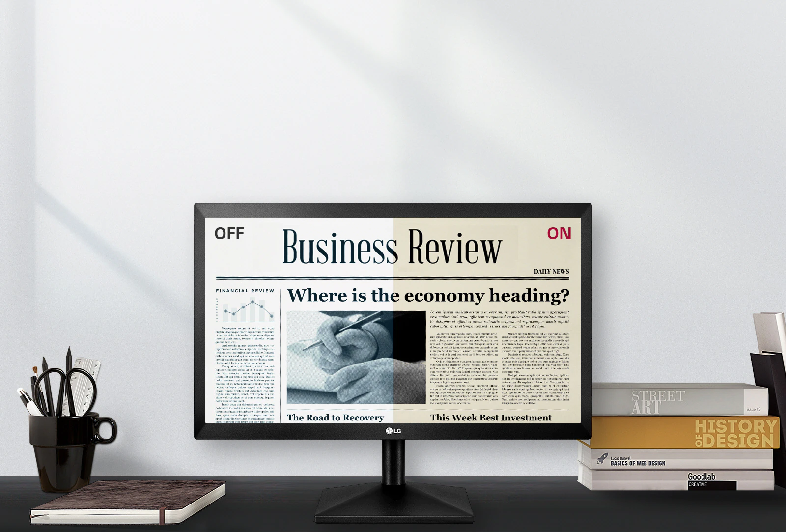 Protect Eyes with Reader Mode