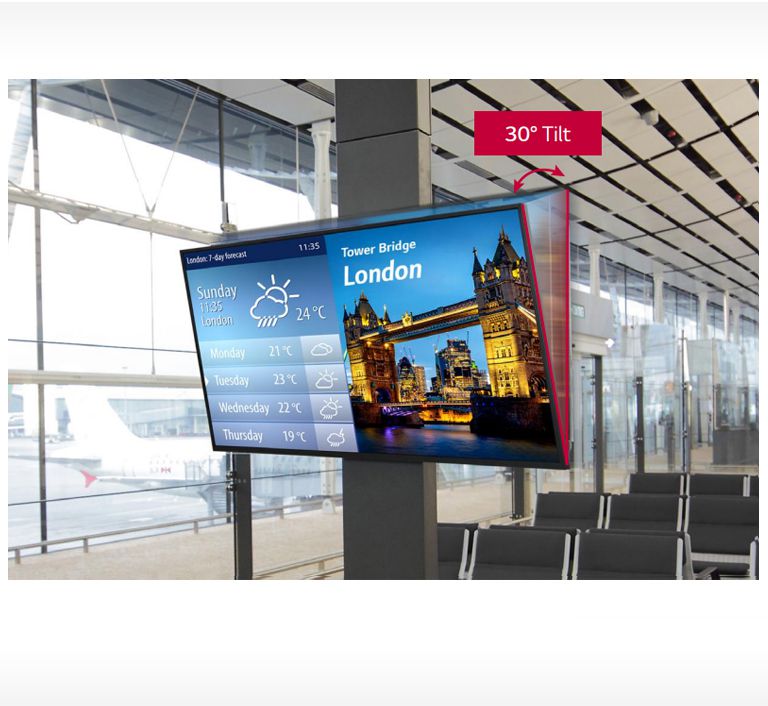 30° Tilting Installation2