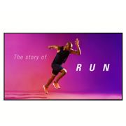 LG UHD Large Screen Signage Display, Front view with infill image, 110UM5J-B, thumbnail 1