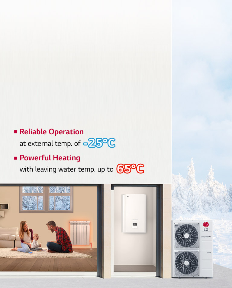 A image of a parent and a baby sitting in a warm living room with a radiator.