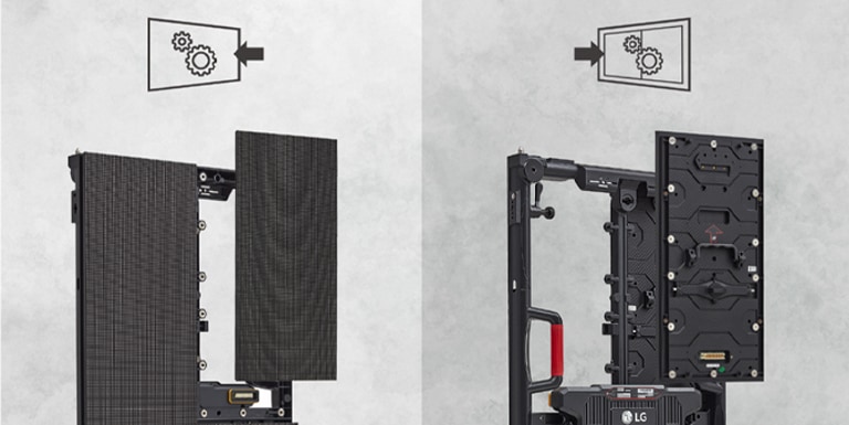 Front or Rear Serviceability