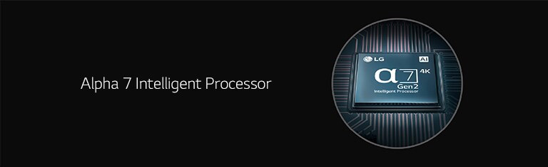 Optimized Image Quality with<br>α 7 Intelligent Processor2