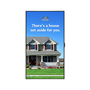 LG Window Facing Display, Front view with infill image, 49XS4J-B, thumbnail 1