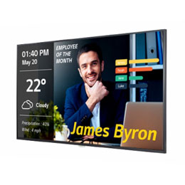 55" 350 nits   60 Hz UHD Signage2