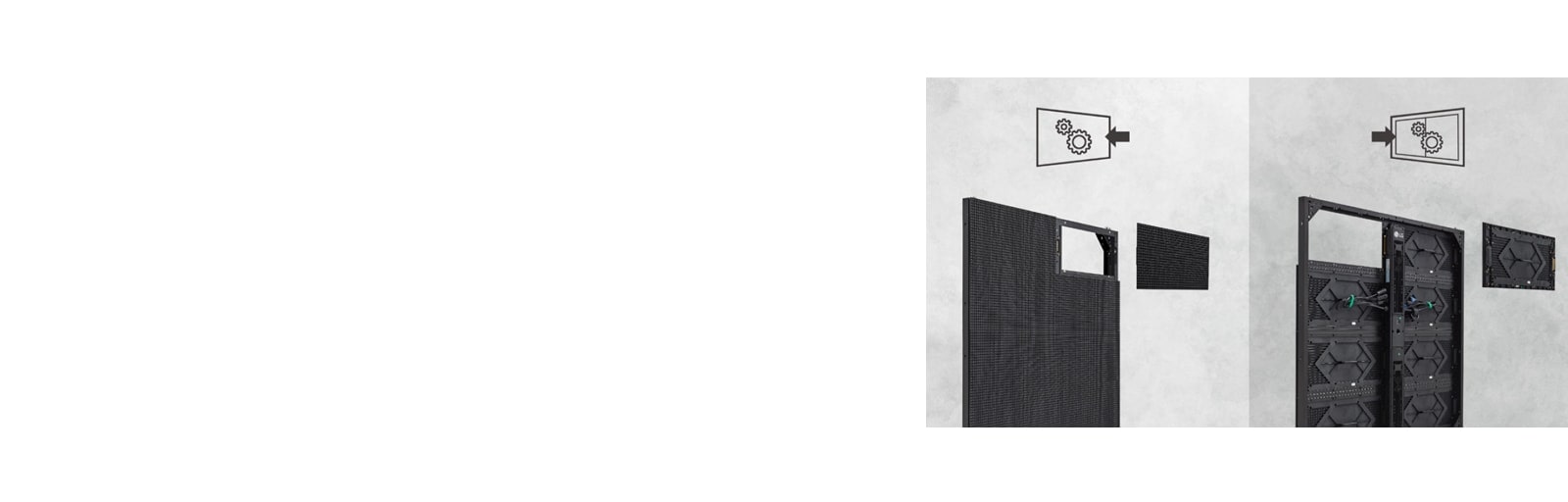 Capable of front or rear installation depending on the customers' needs.