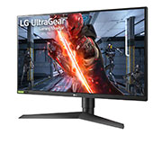 LG UltraGear™ 27'' FHD IPS Gaming Monitor with NVIDIA G-SYNC® Compatible, 27GN750-B, 27GN750-B, thumbnail 2