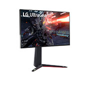 LG 27'' UHD 4K UltraGear™ Nano IPS 1ms (GtG) Gaming Monitor with VESA DSC,  +15 degree side view, 27GN950-B, thumbnail 3