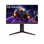 LG UltraGear™ 23.8'' FHD IPS Gaming Monitor with AMD FreeSync™ Premium, front view, 24GN650-B, thumbnail 1