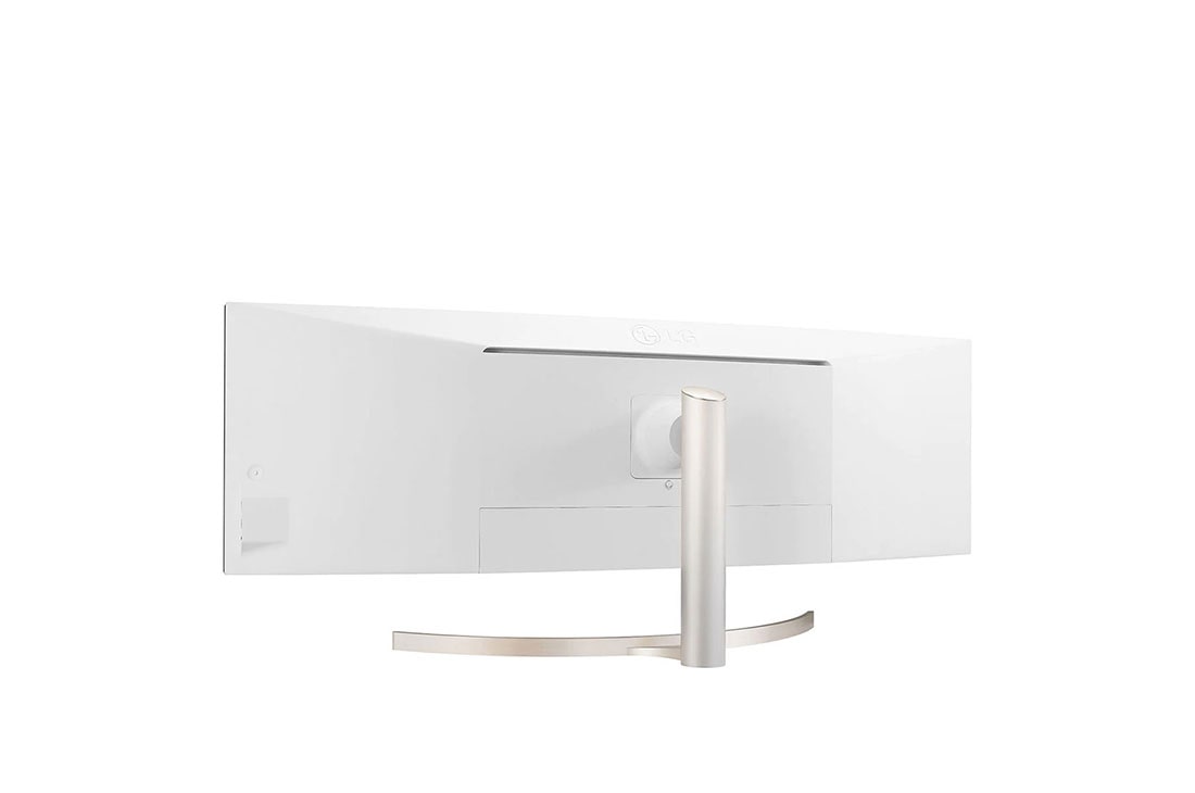 LG 49'' UltraWide™ Monitor, LG 49WL95C-WE 15 degree back view, 49WL95C-WE, thumbnail 8