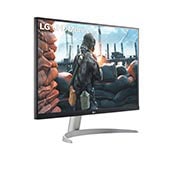 LG UHD 4K 27'' IPS Display Monitor, perspective view, 27UP600-W, thumbnail 4