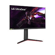 LG UltraGear™ 27'' QHD NANO IPS Gaming Monitor with NVIDIA G-SYNC® Compatible, +15 degree side view, 27GP850-B, thumbnail 3