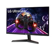 LG UltraGear™ 23.8'' FHD IPS Gaming Monitor with AMD FreeSync™ Premium, -15 degree side view, 24GN600-B, thumbnail 2